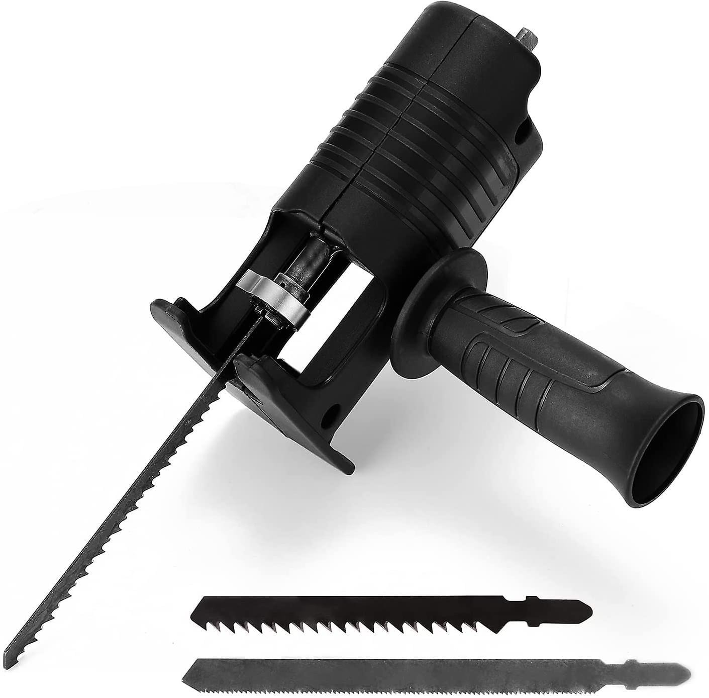 Adaptor Fierastrău Sabie Pentru Bormasina Electrica | Multifunctional, Portabil, Cu 3 Lame