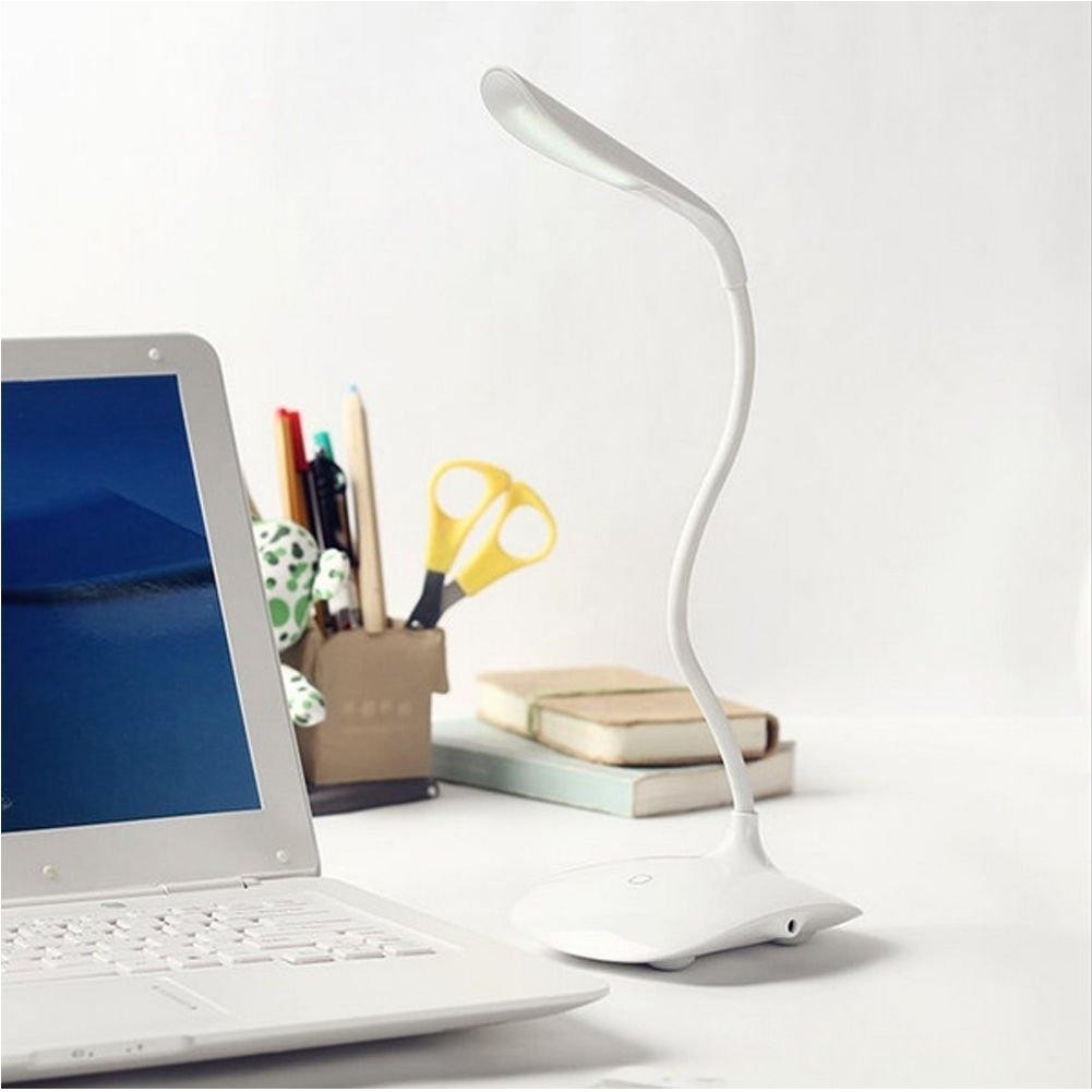 Lampă de birou LED, alimentare USB, 3 trepte lumina