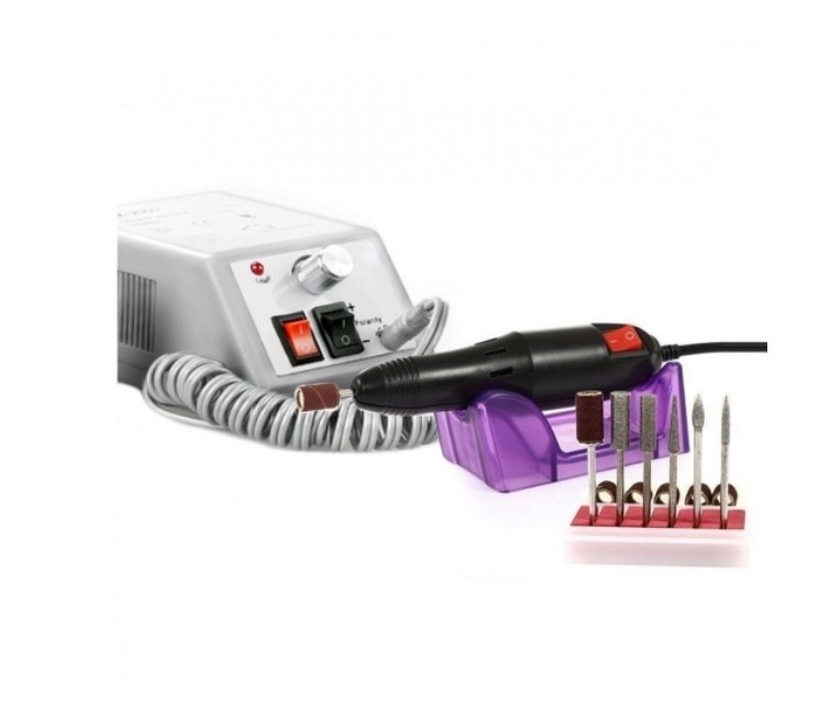 Set freza, pila electrica pentru unghii Timeless Tools, pentru manichiura sau pedichiura