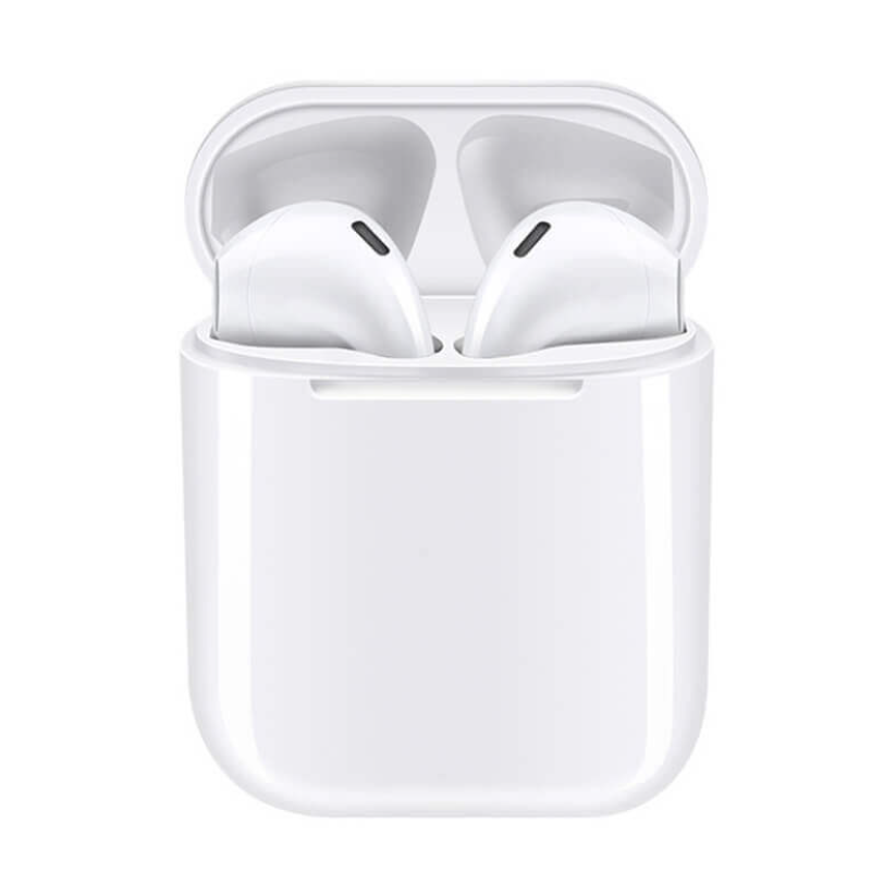 Casti wireless TWS i12, Bluetooth 5.0, Touch, Compatibile Android & iOS ALB Aden