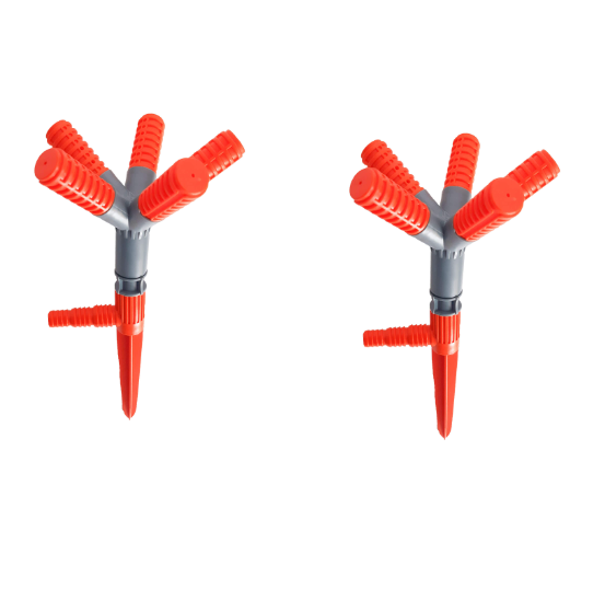 1 + 1 GRATIS - Aspersor cu 5 brate, rotativ