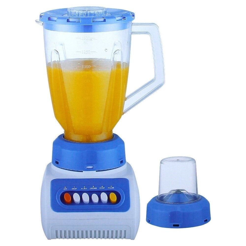 Blender Bucatarie 1.5L 450W | 4 Viteze | Cana Rezistenta Din Plastic | Mixare Rapida Si Uniforma