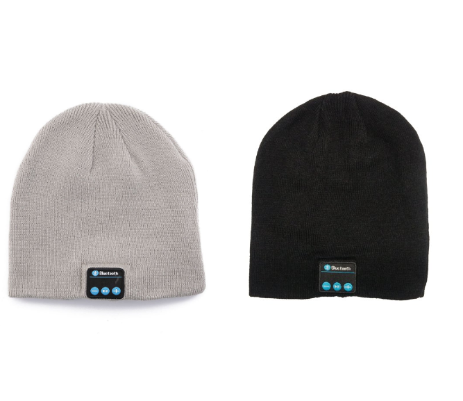 1 + 1 PROMO - Caciula unisex Bluetooth, USB, redare muzica, Functie  Hands-Free