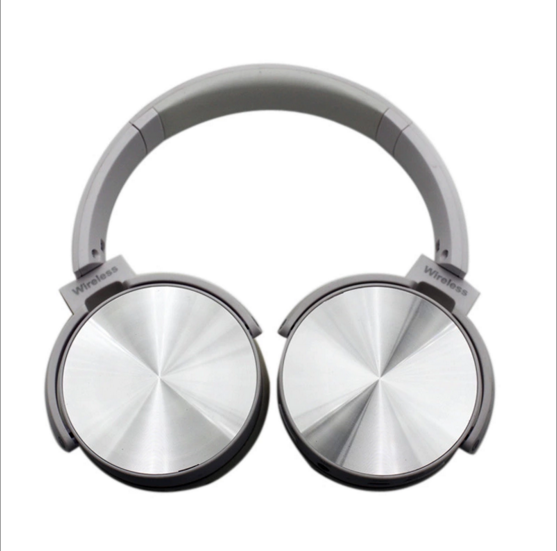 Casti audio wireless Everest JB950, functie radio FM, microfon Aden Alb