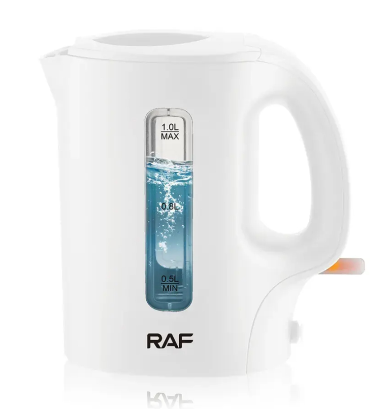 Fierbator apa RAF R7901, 1 Litru,  900 W, Alb / Negru