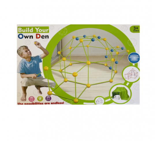 Kit de construcție a unei fortărețe pentru copii 