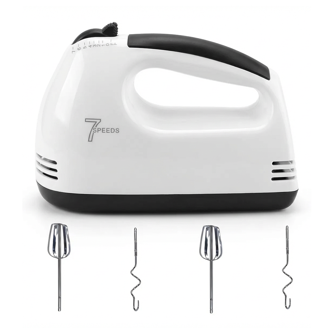 Mixer De Mana 180W | 5 Viteze Reglabile | Palete Inox | Design Compact Si Ergonomic | Usor De Curatat