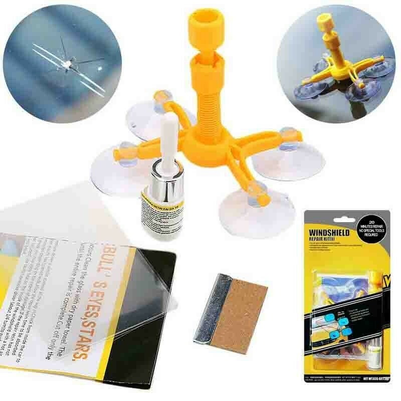 Kit pentru repararea crapaturilor sau zgarieturilor din parbriz