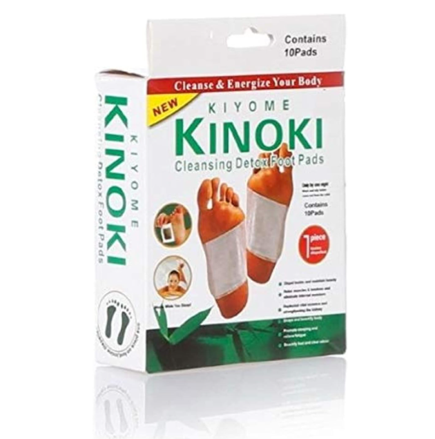 Set 10 plasturi kinoki pentru detoxifiere Aden