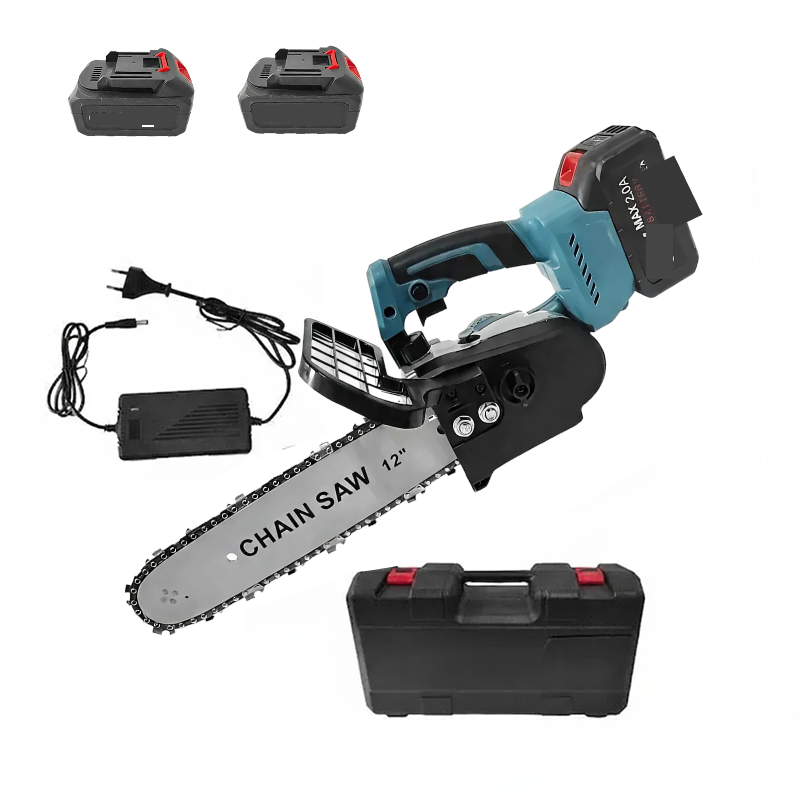 Drujba Electrica Cu Lant | Lama 30cm | 2 Acumulatori 48V | 4200 RPM 