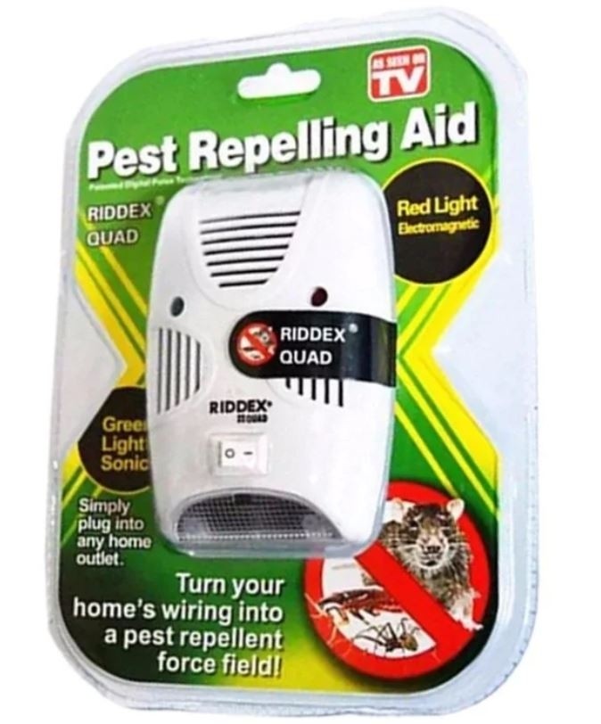 Set 2 Aparate Anti-insecte, gandaci sau sobolani, Pest Repelling Aid, cu ultrasunete, Pest Repelling Aid