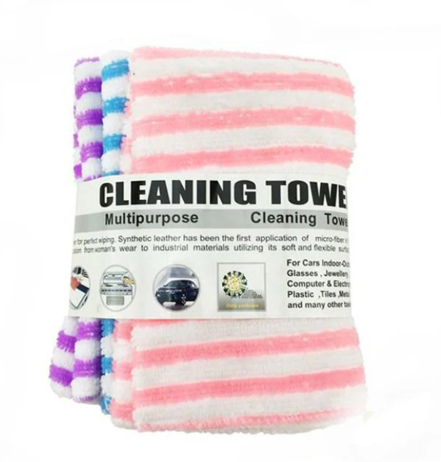 Set de 5 prosoape pentru bucatarie, microfibra, multicolor