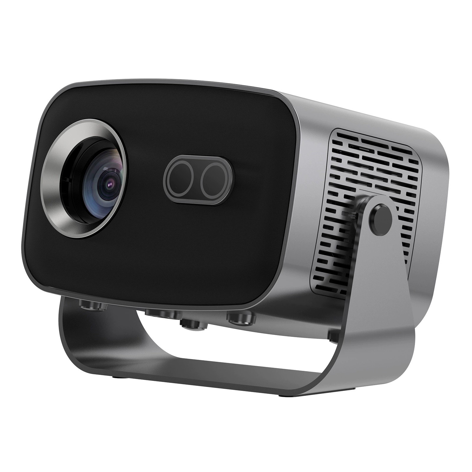 Proiector Portabil 4K HD | Focalizare Automata | Rotatie 180° | Wi-Fi | 200 ANSI Lumeni | Home Cinema Compact