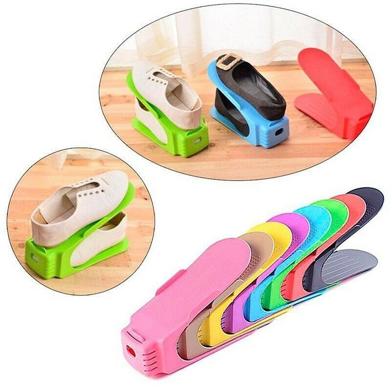 Suport organizator pentru pantofi-set 6 bucati Aden Multicolor