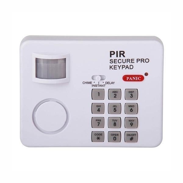 Alarmă wireless cu senzor de mișcare și cod de blocare / deblocare