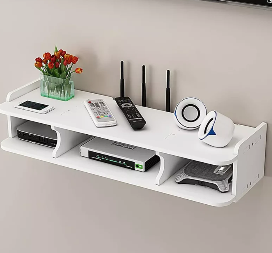 Suport pentru router si alte obiecte cu 3 compartimente