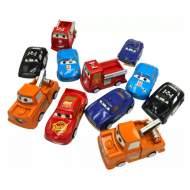 Set 12 masinute tip Cars Pull-back And Release + 3 ani Multicolor 