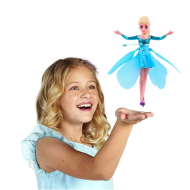 Papusa Zana zburatoare controlata prin miscarea mainii, incarcare rapida prin USB, timp de zbor 10 min