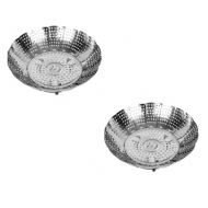 1 + 1 GRATIS - Sită din inox pentru gătit la aburi