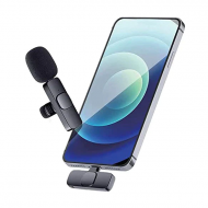 Microfon wireless audio, portabil,  fara fir ,compatibil cu IOS/Android 