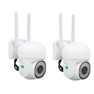1 + 1 PROMO - Camera de Supraveghere IP WiFi Rotativa, 3 MP, Full HD, NightVision, IP66