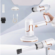 Mini aspirator pentru saltele, cu filtru HEPA, fara sac, putere 120W, recipient de colectare