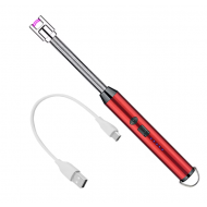 Bricheta reincarcabila cu cablu USB, aprindere arc electric pentru aprinderea focului la aragaz, semineu, lumanari, gratar