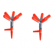 1 + 1 GRATIS - Aspersor cu 5 brate, rotativ