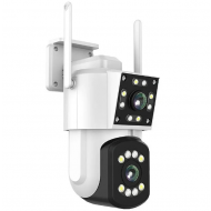 Cameră smart HD, WiFi Audio-Video cu Alarmă, Detectare Mișcare, Stocare Cloud, Micro SD