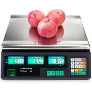 Cantar Electronic 40 kg, acumulator inclus, digital, functii multiple, afisaj dublu, autonomie mare Aden