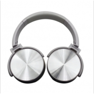 Casti audio wireless Everest JB950, functie radio FM, microfon Aden Alb