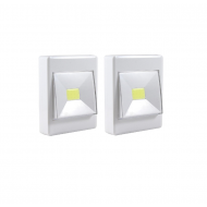 1 + 1 GRATIS - Lampa LED COB portabila, alb rece, fixare magnetica