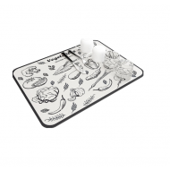 Covoras absorbant pentru mobila, uscare vesela si tacamuri, 60 x 40 cm