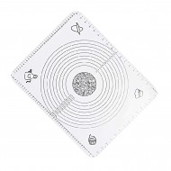 Covoras, plansa din silicon alimentar, rezistent la temperaturi ridicate, ideal ca plansa pentru tocat alimente sau pentru framantat aluat