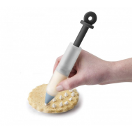 Stilou de patiserie pentru ornarea prajiturilor si torturilor, Gri inchis