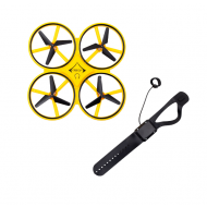 Drona Inteligenta Quadcopter, Control Total prin simpla miscare a mainii, Rezistenta la Coliziuni