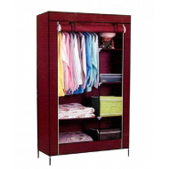 Dulap textil pentru depozitare cu cadru metalic