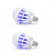 1 + 1 PROMO - Bec 2in1 Cu Lampa Uv Impotriva Insectelor, E27, 15 W