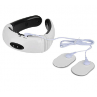 Aparat de masaj electromagnetic pentru cervicala,gat si spate, 6 tipuri de masaj