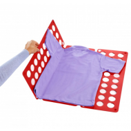 Dispozitiv pentru impaturit haine, rosu