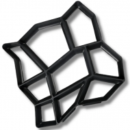 Matrita Pavaj Reutilizabila | Forma Piatra Naturala | DIY Gradina | 35 x 35 x 4 cm | Polipropilena Rezistenta