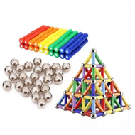 Joc creativ pentru copii, Magnetic Sticks, constructii magnetice