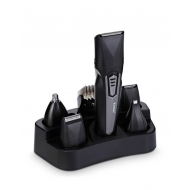 Aparat de tuns 8 in 1 Kemei KM 640 capilar si contur acumulator negru