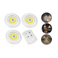 Lampă cu touch LED/3W/AAA control la distanță Aden 
