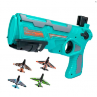 Lansator de avioane de jucarie, 4 avioane incluse