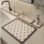 Set 4 covorase absorbante mobila baie sau bucatarie