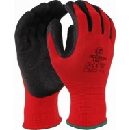 Set 12 manusi de protectie acoperite cu latex, marimea 10