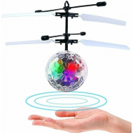 Minge zburatoare, controlabila cu mana, lumini LED multicolore