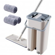Mop profesional cu doua cuve de spalare si uscare si 2 rezerve incluse