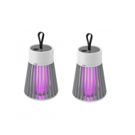 1 + 1 PROMO - Lampa electrica anti tantari cu UV, MRG MBG002, silentioasa